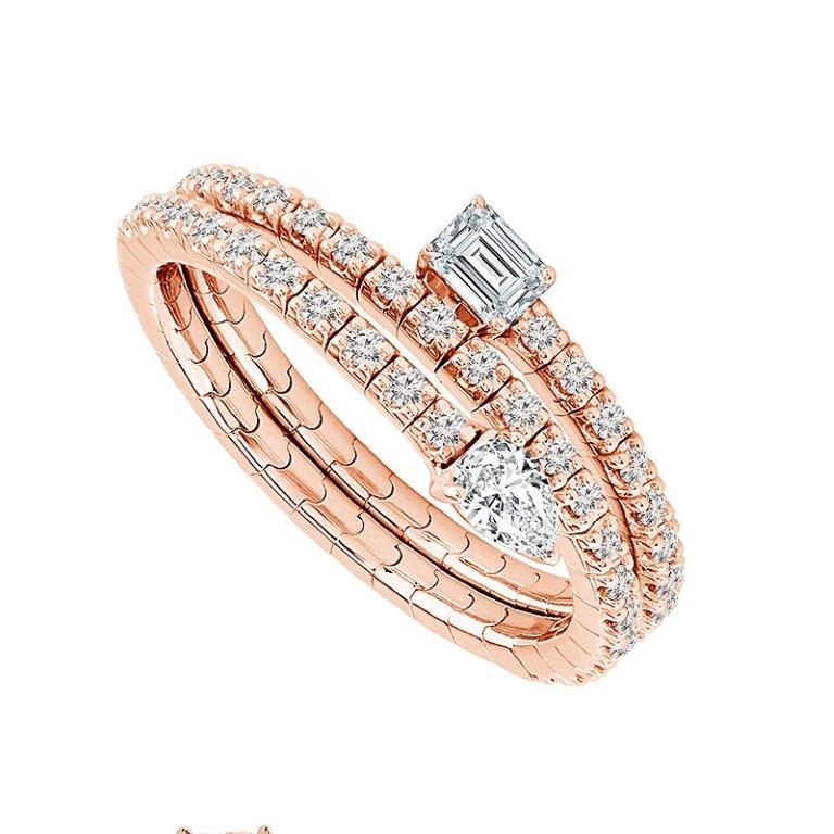 Diamond Fashion Ring 0.50 ct tw 14k White Gold-FSR5015K5W