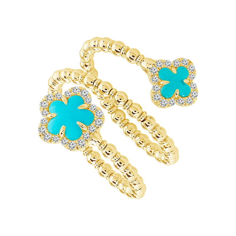 Diamond Fashion Ring 0.20 ct tw 14k Yellow Gold-FSR5020TQS8Y