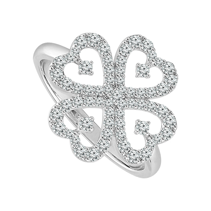 Diamond Fashion Ring 0.50 ct tw 14k White Gold-FSR5021S8W