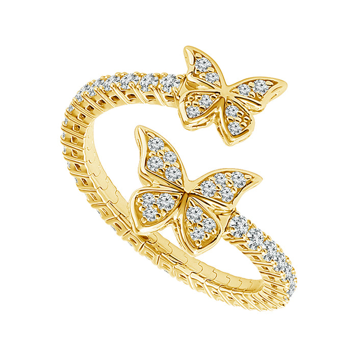 Diamond Fashion Ring 0.50 ct tw 14k Yellow Gold-FSR5027S8Y