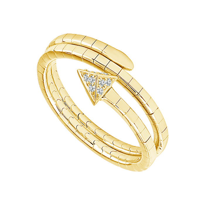 Diamond Fashion Ring 0.03 ct tw 14k Yellow Gold-FSR5028S8Y