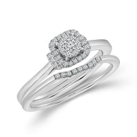 Diamond BrIdal Set 0.25 ct tw 10k Yellow Gold-FSRB4203A78Y0