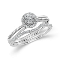Diamond BrIdal Set 0.20 ct tw 10k Yellow Gold-FSRB4208A78Y0