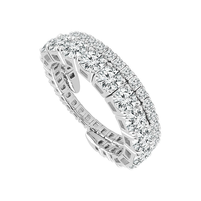 Diamond Band 2 ct tw 14k White Gold-FSRT5060RDS8W4
