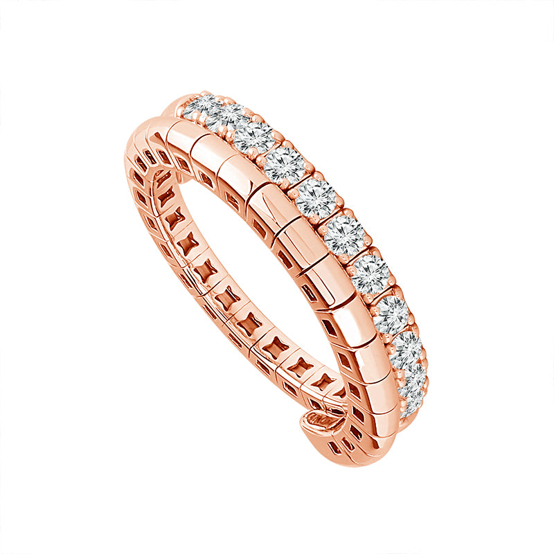 Diamond Band 0.5 ct tw 14k Rose Gold-FSRT5063RDS8P4