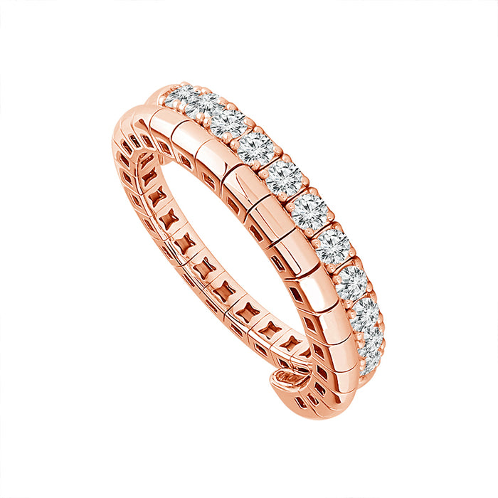 Diamond Band 0.5 ct tw 14k Rose Gold-FSRT5063RDS8P4