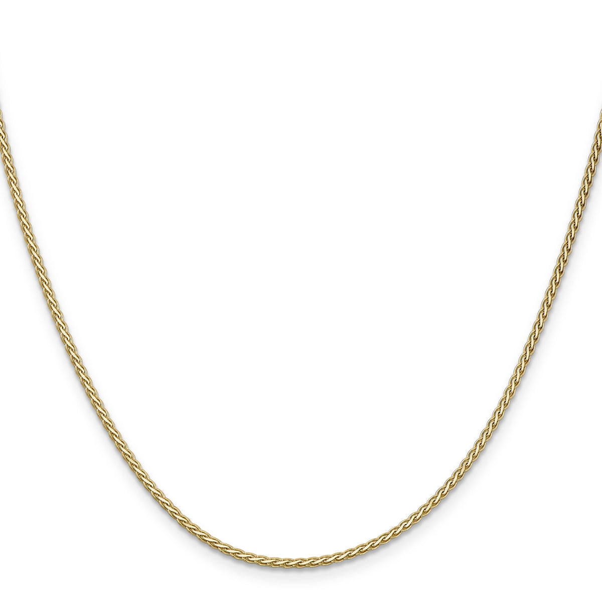 14k 1.9mm Flat Wheat Chain-FW050-20