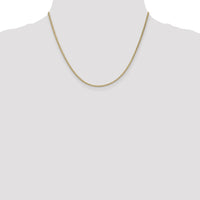 14k 1.9mm Flat Wheat Chain-FW050-18