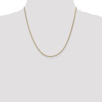 14k 1.9mm Flat Wheat Chain-FW050-20