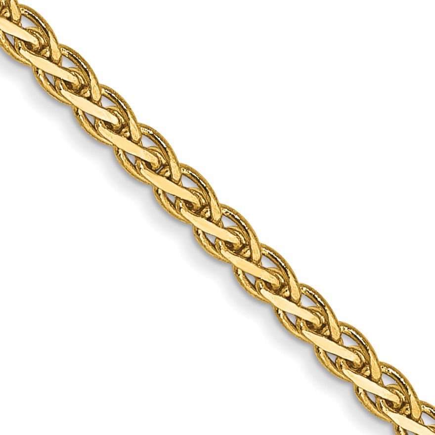 14k 1.9mm Flat Wheat Chain-FW050-20