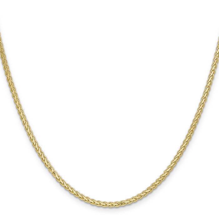 14k 2.3mm Flat Wheat Chain-FW070-18