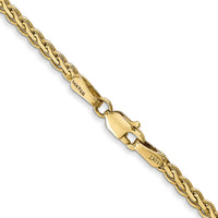 14k 2.3mm Flat Wheat Chain-FW070-20