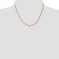 14k 2.3mm Flat Wheat Chain-FW070-18