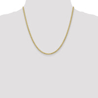 14k 2.8mm Flat Wheat Chain-FW085-20