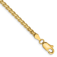 14k 2.8mm Flat Wheat Chain-FW085-7