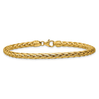 14k Polished 8.5in Wheat Chain Bracelet-GB240-8.5