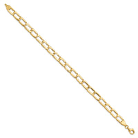 14k Polished Link Bracelet-GB244-8.5