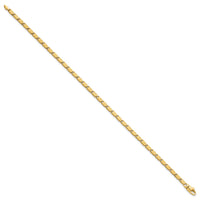 14k Polished 8.25 Fancy Link Bracelet-GB306-8.25