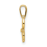 14k Madi K CZ Cat Pendant-GK1097