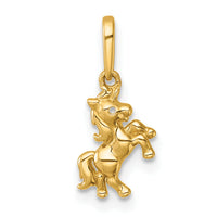 14k Madi K Polished Unicorn Pendant-GK1202