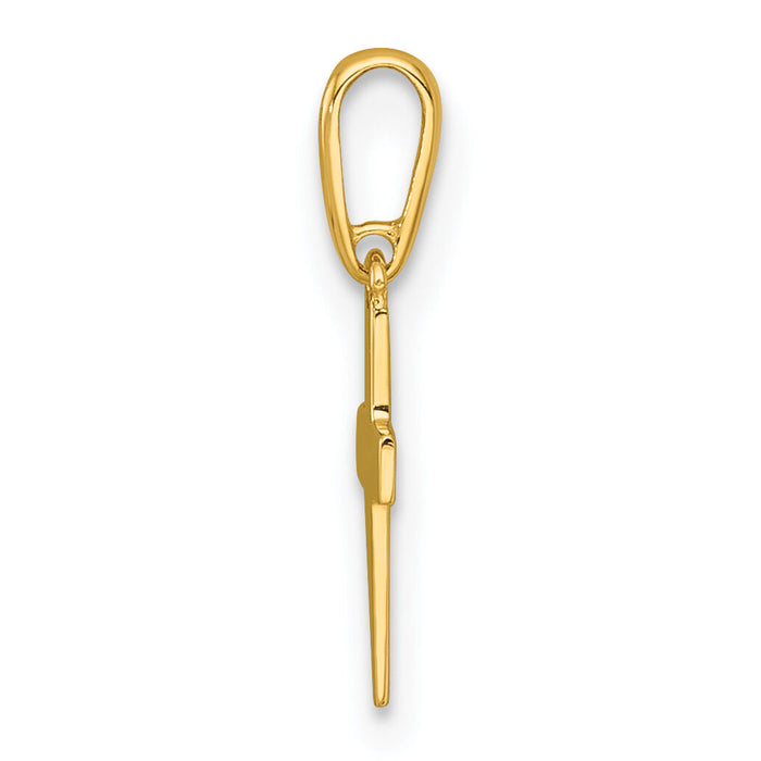 14k Madi K Children's Cross Pendant-GK1204