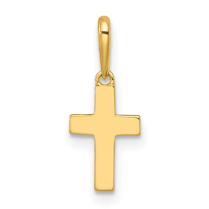 14k Madi K Children's Cross Pendant-GK1204