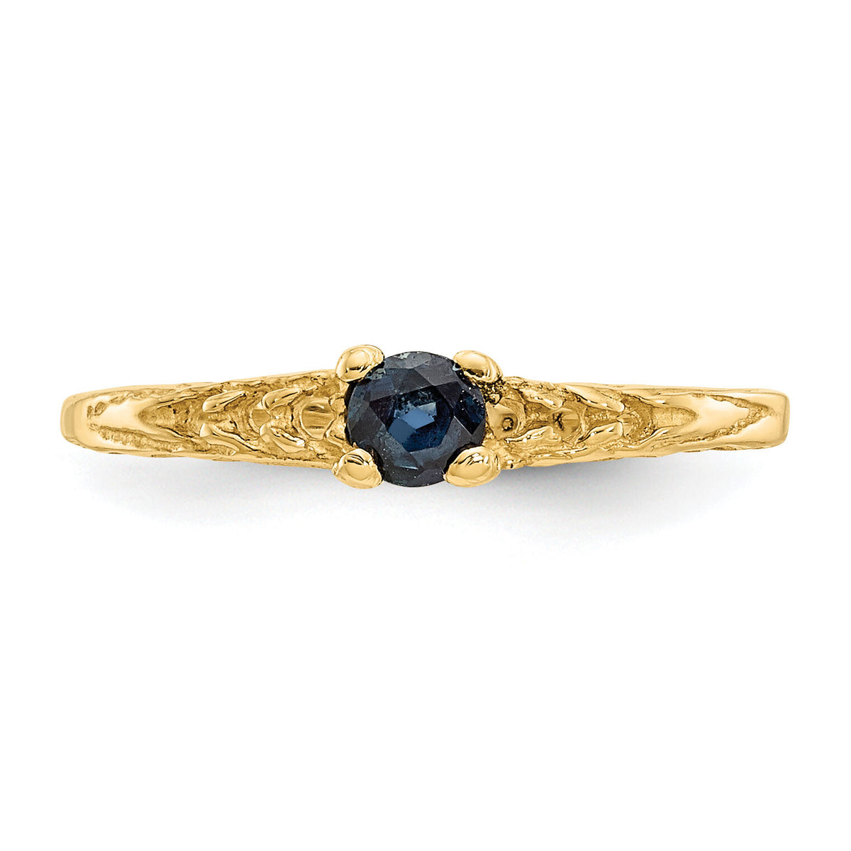 14k Madi K 3mm Sapphire Birthstone Baby Ring-GK132