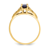14k Madi K Synthetic Sapphire Spinel Ring-GK283