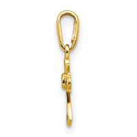 14k Madi K CZ Children's Cross Pendant-GK870