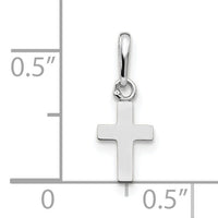 14k White Gold Madi K Children's Cross Pendant-GK872W