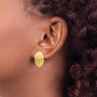 14k Non-pierced Fancy Earrings-H633