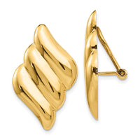 14k Non-pierced Fancy Earrings-H643