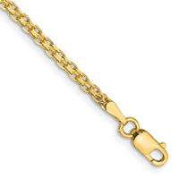 14k 1.8mm Lightweight Flat Bismark Chain-HLF13-7