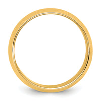 14KY 9mm Half Round Band-HR090