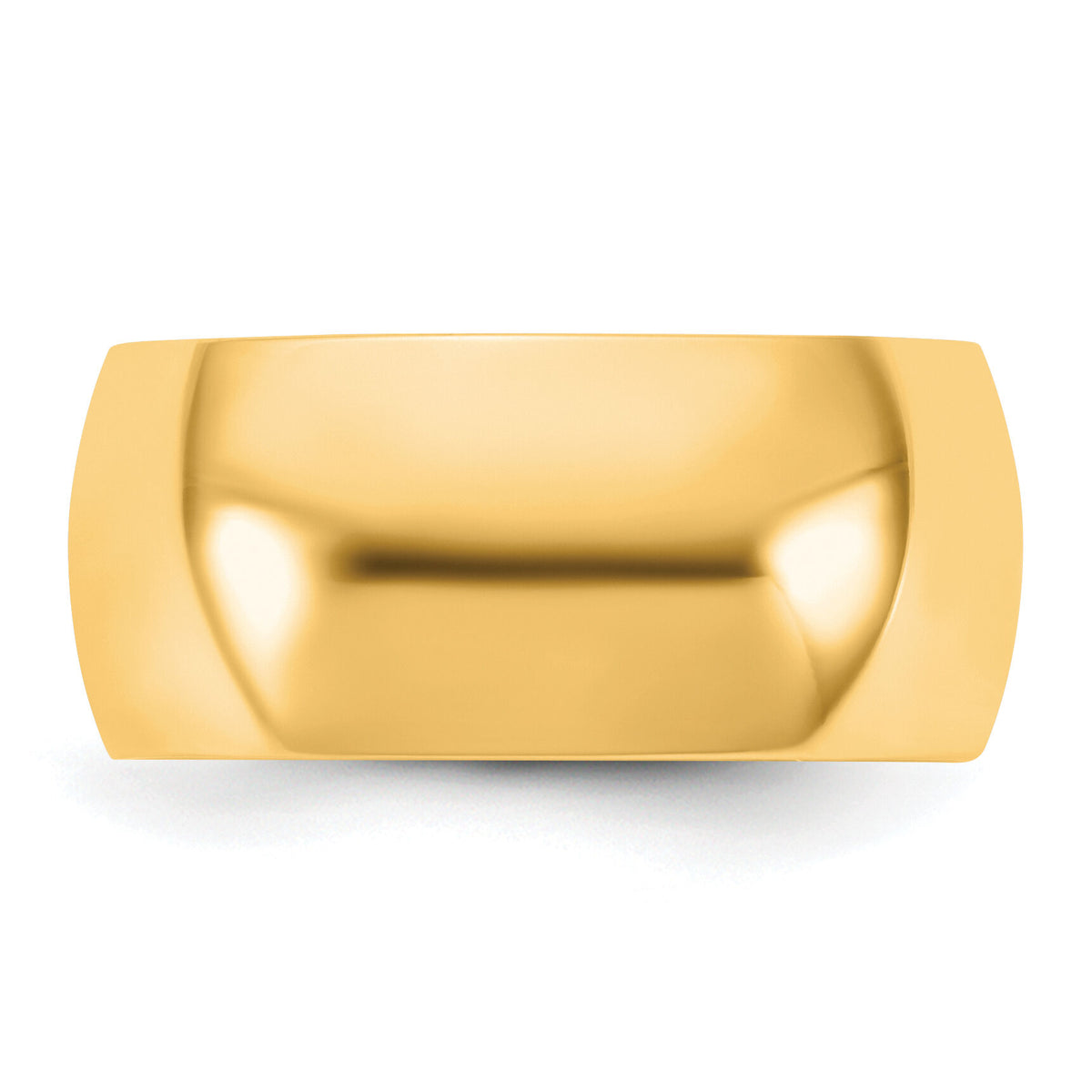 14KY 9mm Half Round Band-HR090