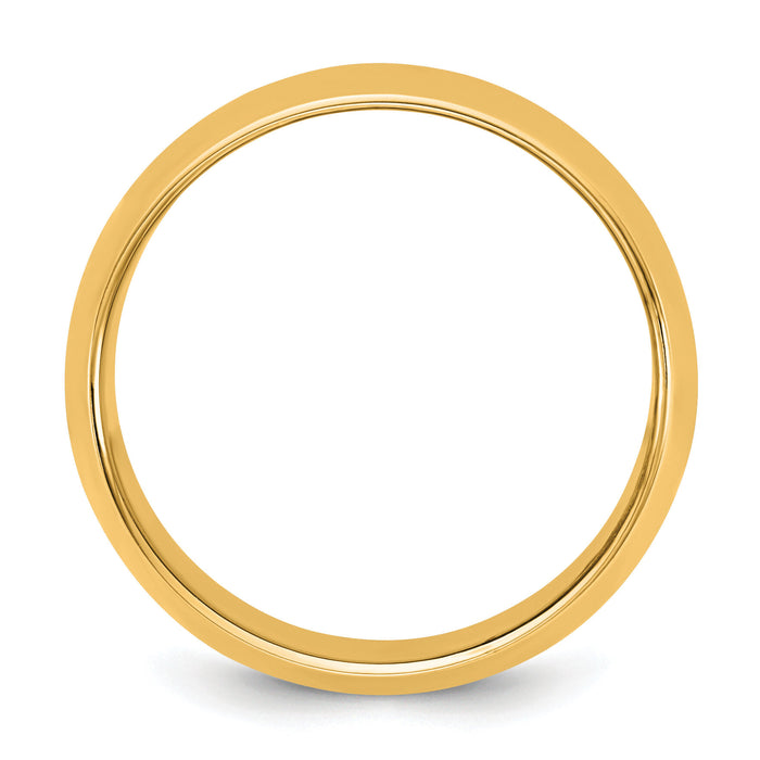 14KY 11mm Half Round Band-HR110