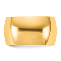 14KY 11mm Half Round Band-HR110
