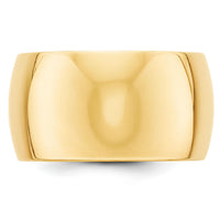 14KY 12mm Half Round Band-HR120