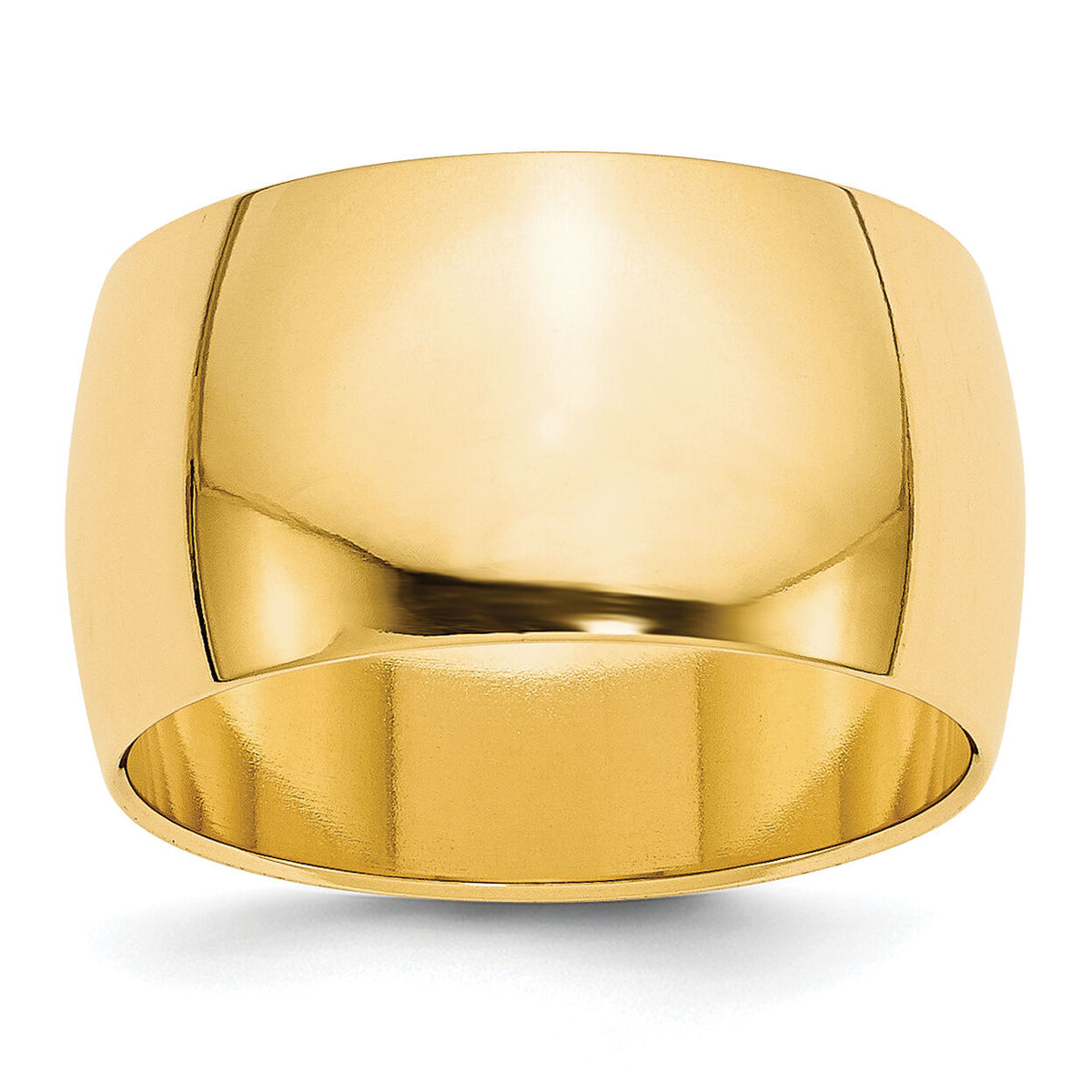 14KY 12mm Half Round Band-HR120
