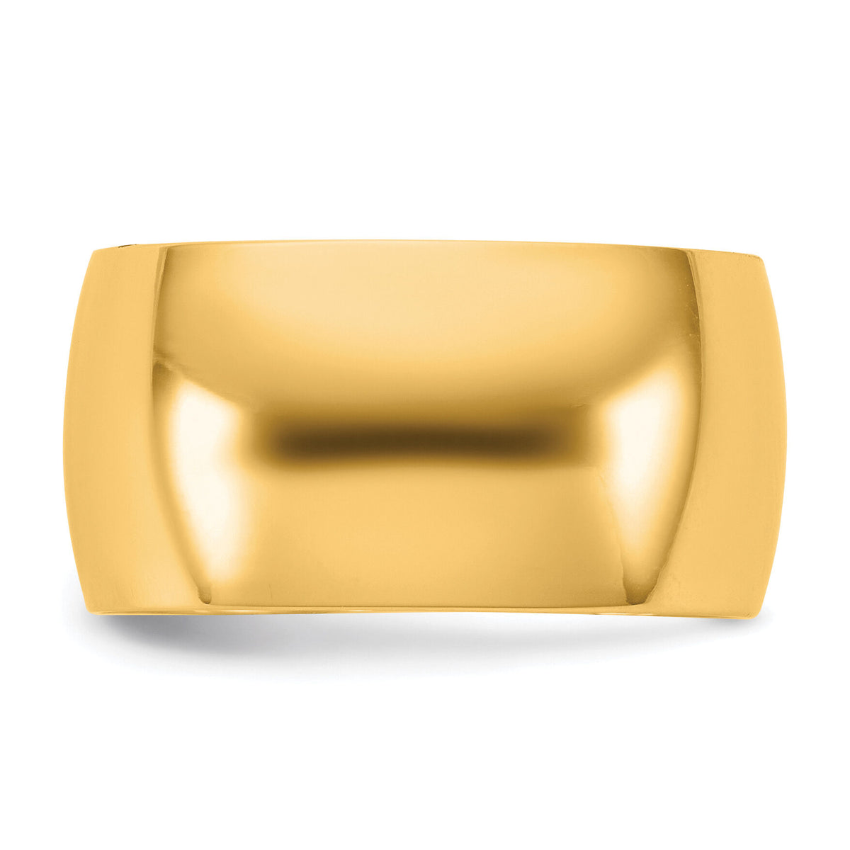 14KY 10mm LTW Half Round Band-HRL100