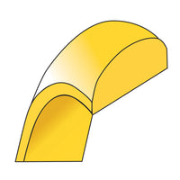 14KY 2mm Half-Round Wedding Band-HR020