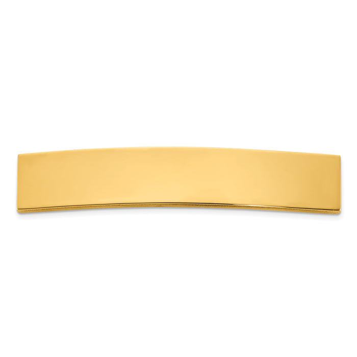 14k 47x8.5x1.25 mm ID Plate-ID2