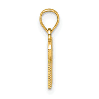 14k Polished GIRL MOM Pendant-K10009