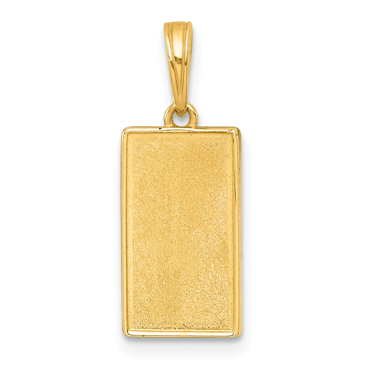 14k Polished Enamel Moon Cycle Charm-K10038