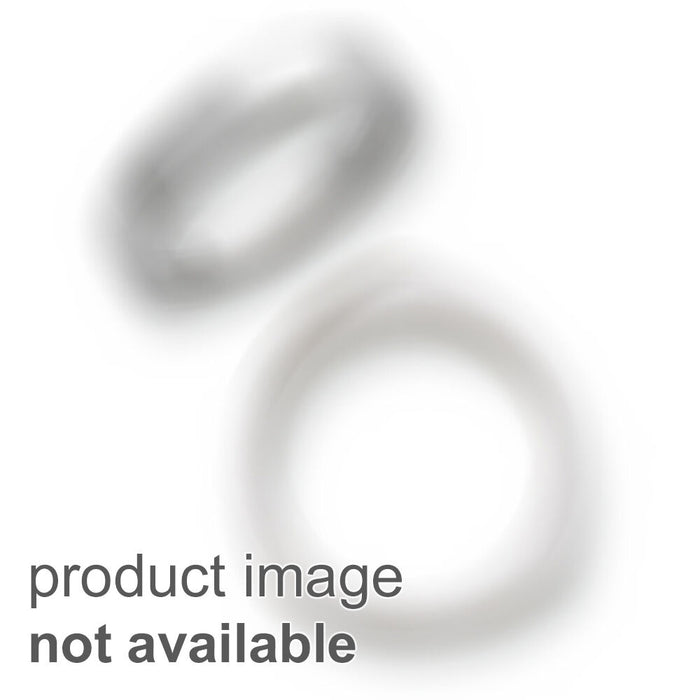 14k  3D White Gold Baby Shoe Charm-K1340