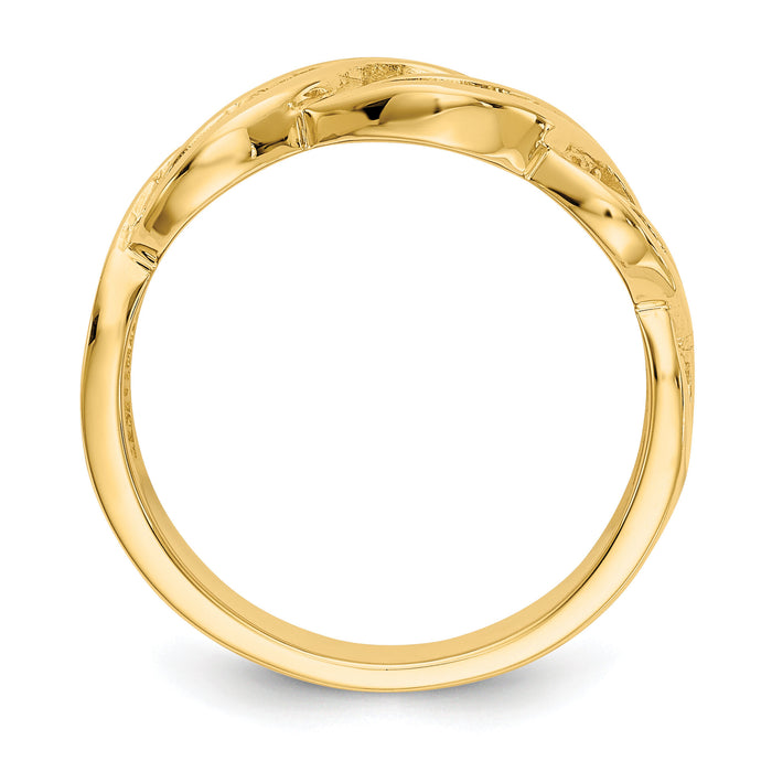 14k Infinity Ring-K1473