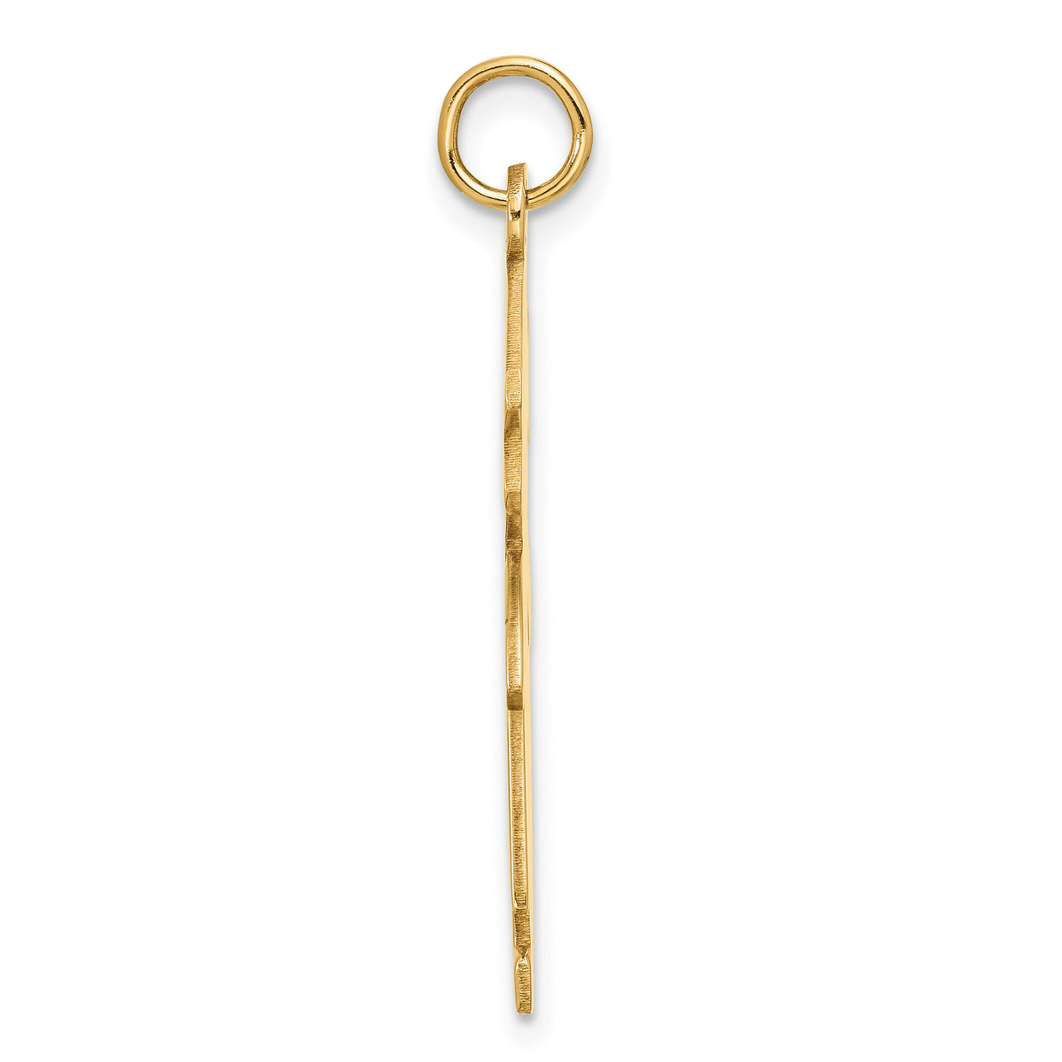 14k Satin Girl Charm-K163