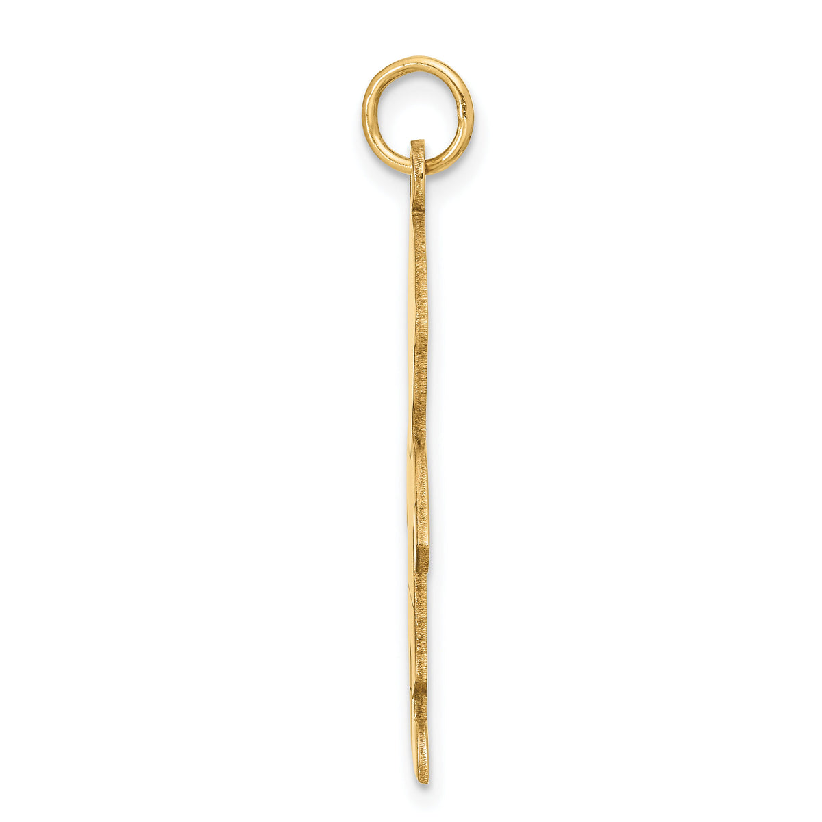14k Satin Boy Charm-K165