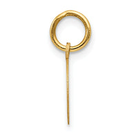 14k Horseshoe Charm-K1758