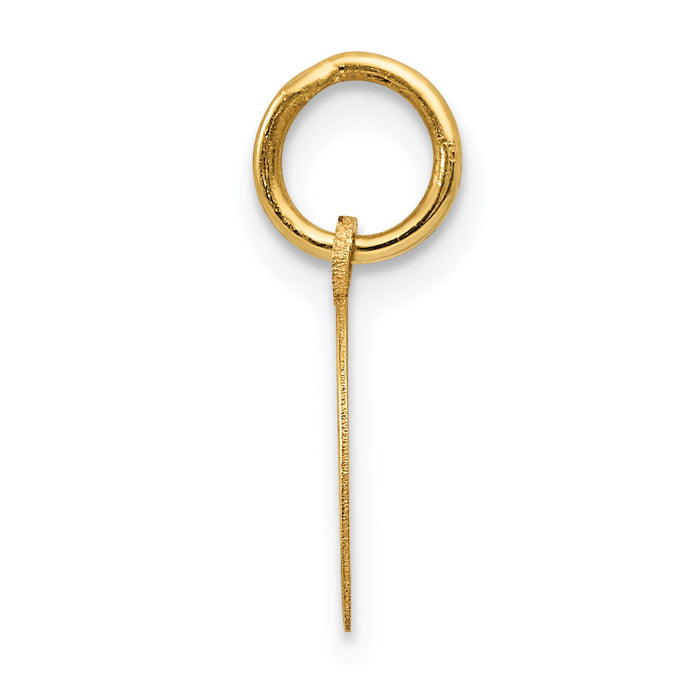 14k Horseshoe Charm-K1758